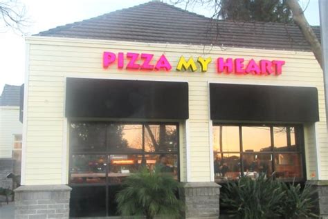 Pizza my heart restaurant - Cupertino. 19409 Stevens Creek Blvd, Cupertino, CA 95014 (408) 253-6000. Sun - Thurs 11am - 9pm. Fri - Sat 11am - 10pm. Order Online